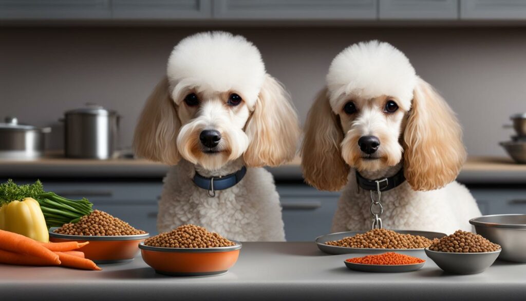 wet vs dry dog food for poodles