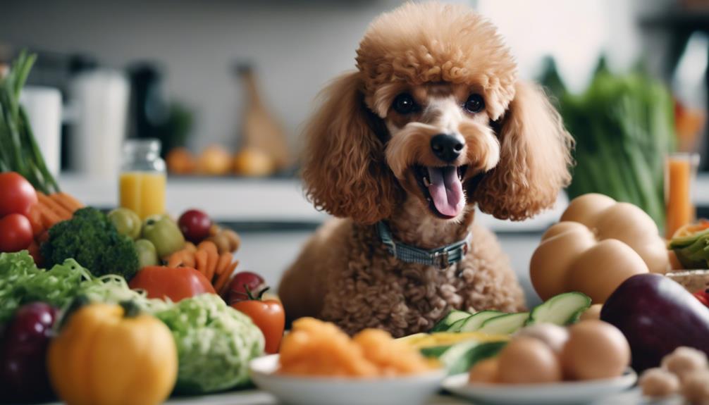 balanced diet for poodles