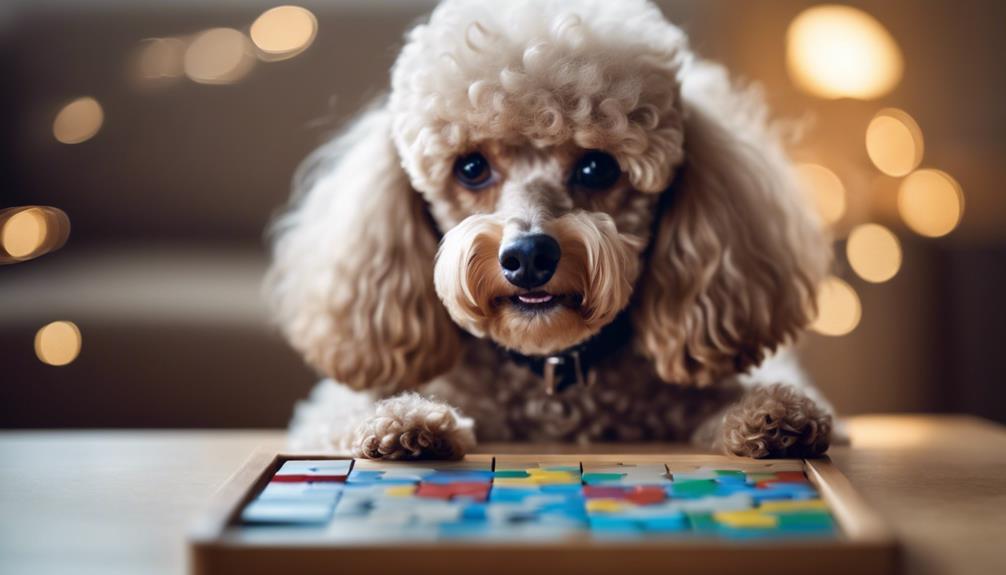 brain games for poodles