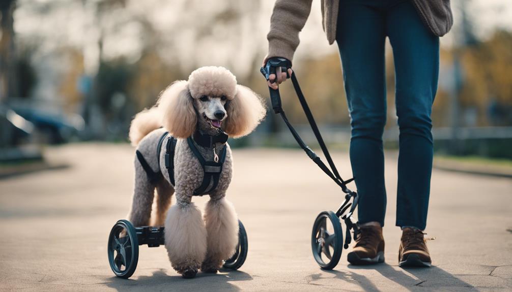 caring for a poodle