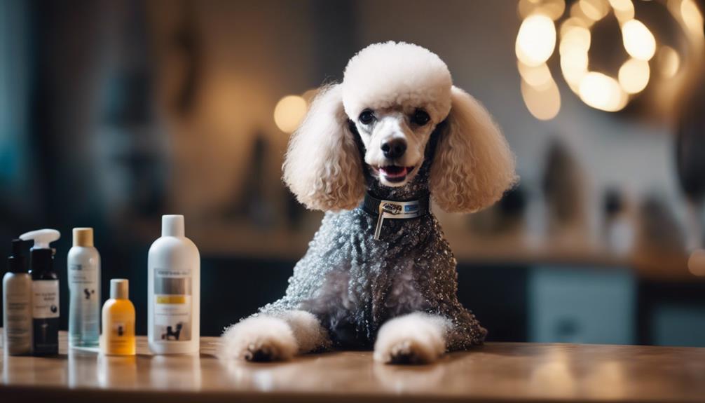 caring for poodle fur