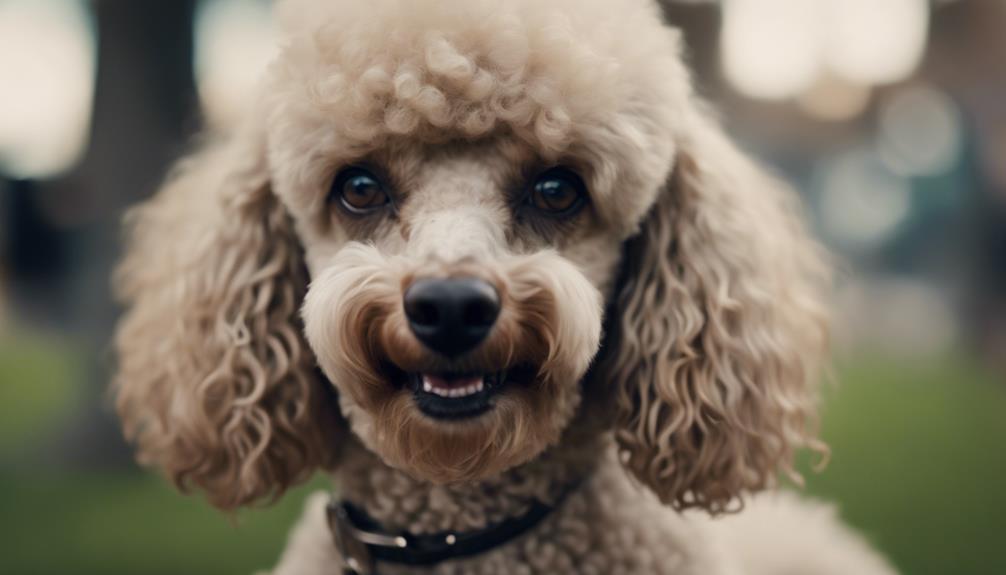 coping with anxious poodles