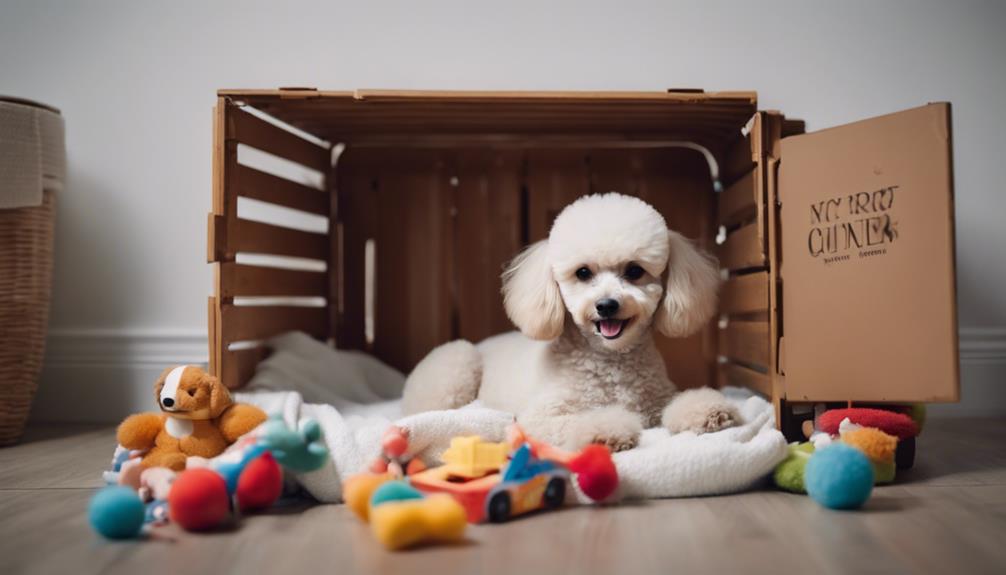 crate training for poodles