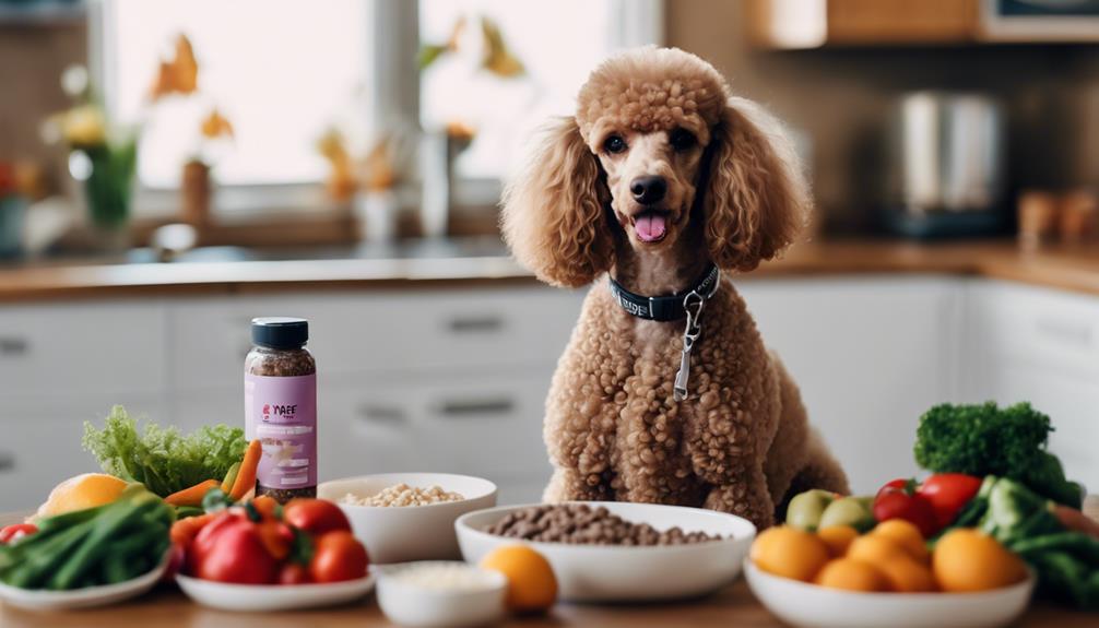 diet for strong poodles