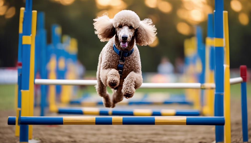 dog agility for poodles