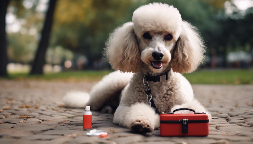 emergency care for poodles
