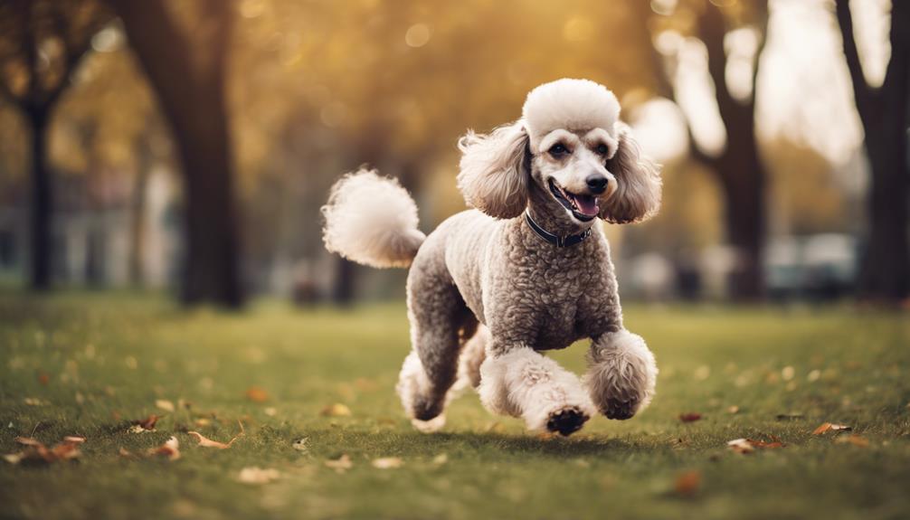exercise is vital poodles
