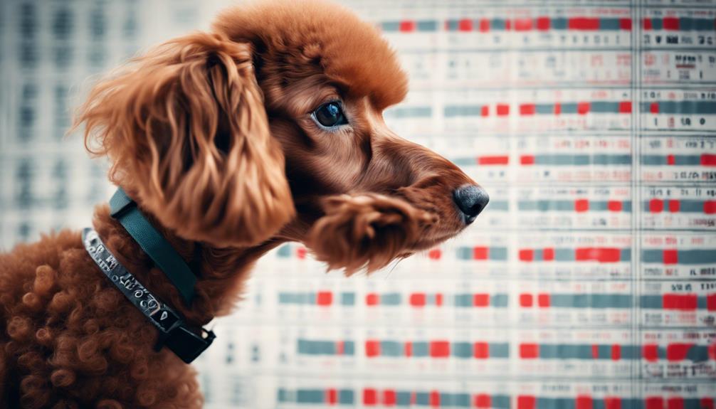 genetic study on poodles