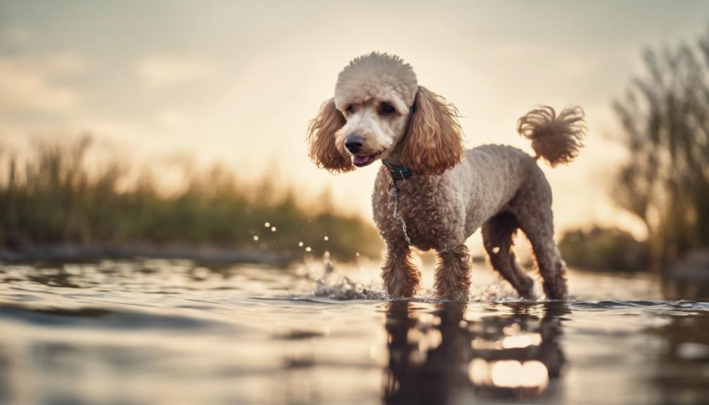 gentle water playtime poodles