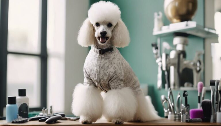 grooming schedule for poodles