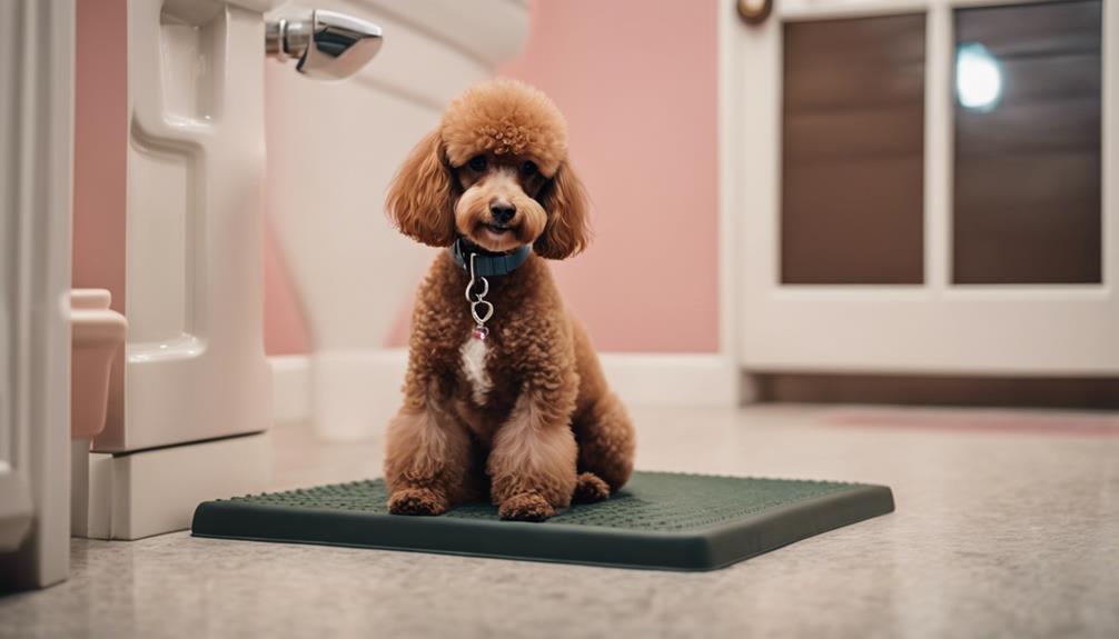 helpful poodle toilet training