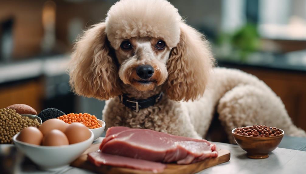 high quality diet for poodles