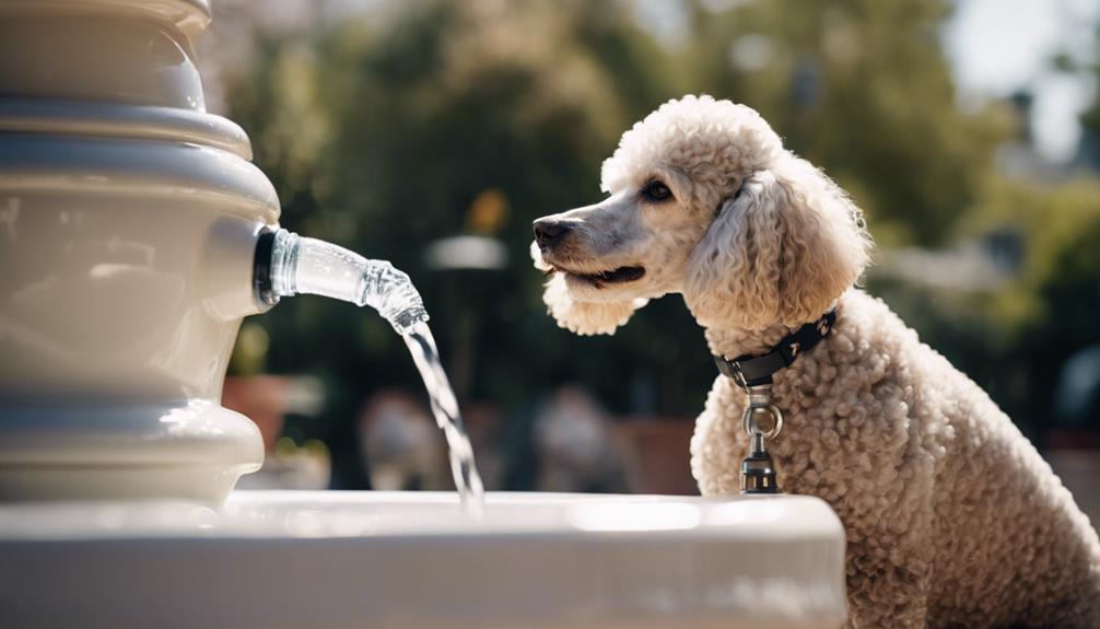 hydrating poodles with ease