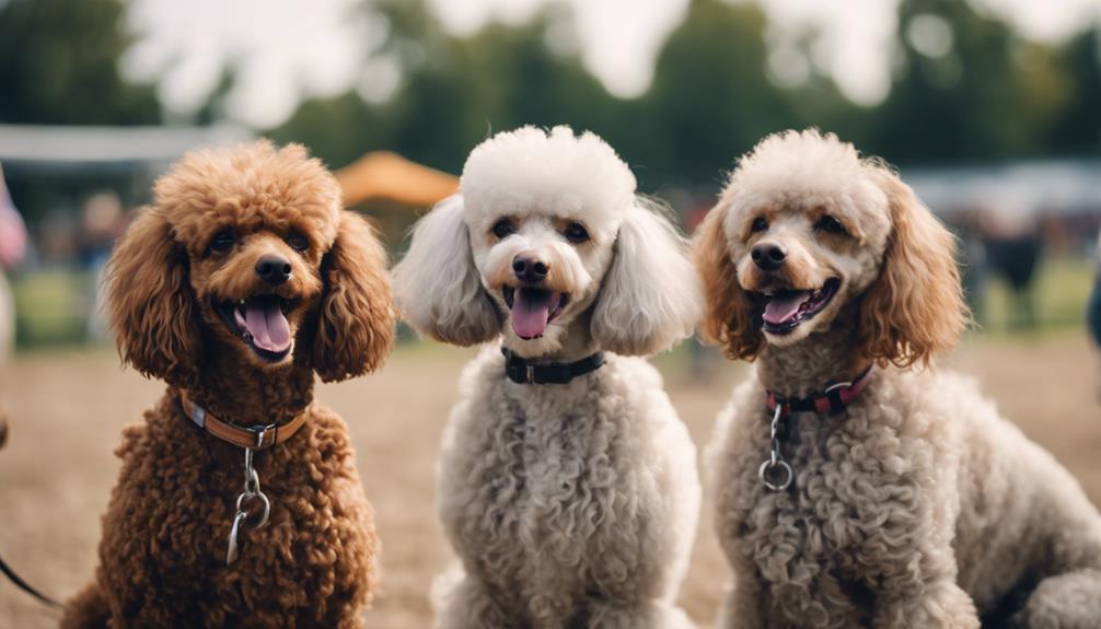 impact of aging on poodle behavior