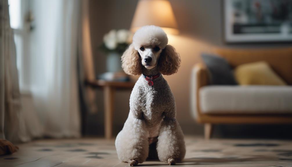 managing poodle anxiety behavior