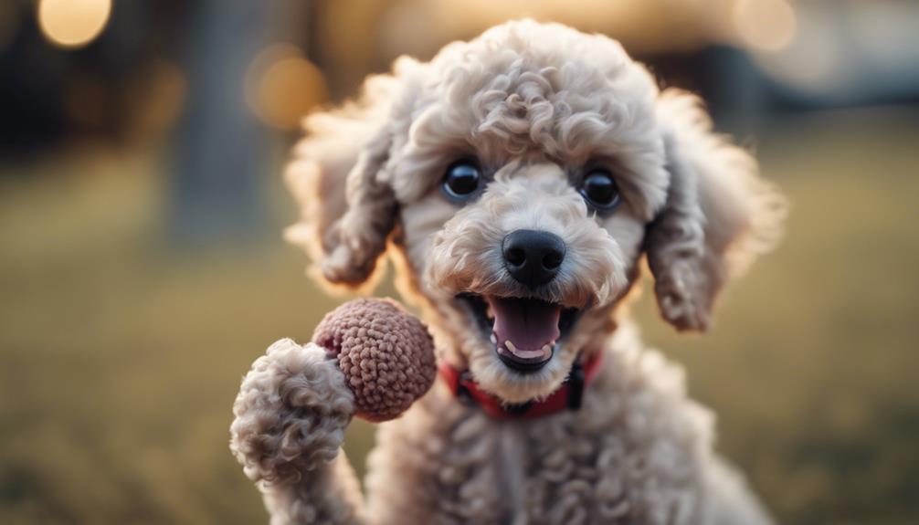managing poodle puppy biting