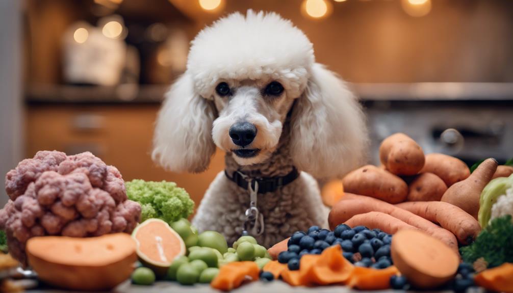 nutrients for healthy poodles