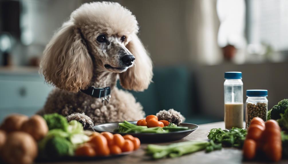 nutrition for senior poodles