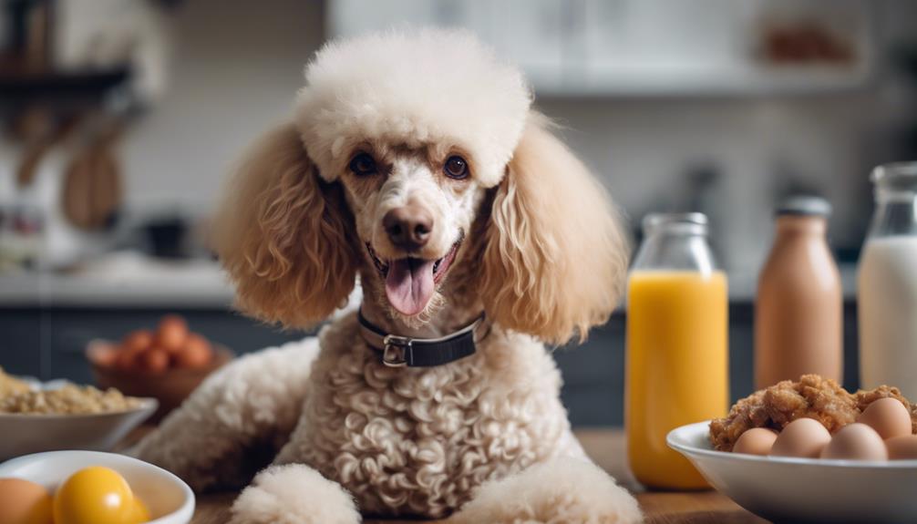 optimal protein for poodles