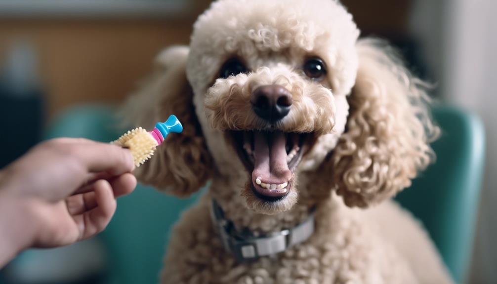 oral hygiene for poodles