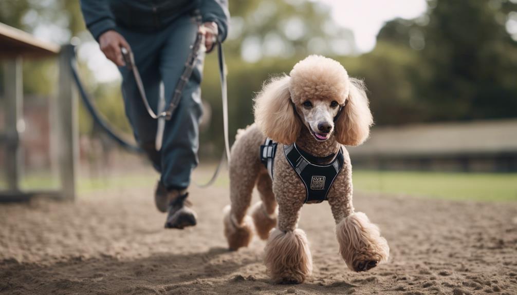 poodle agility and obedience