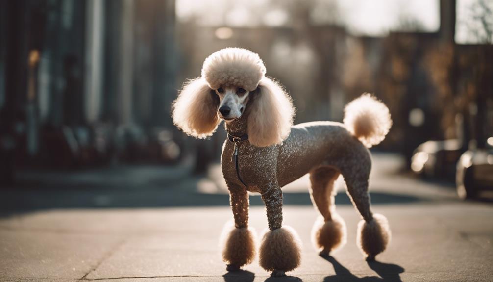 poodle breed coat types
