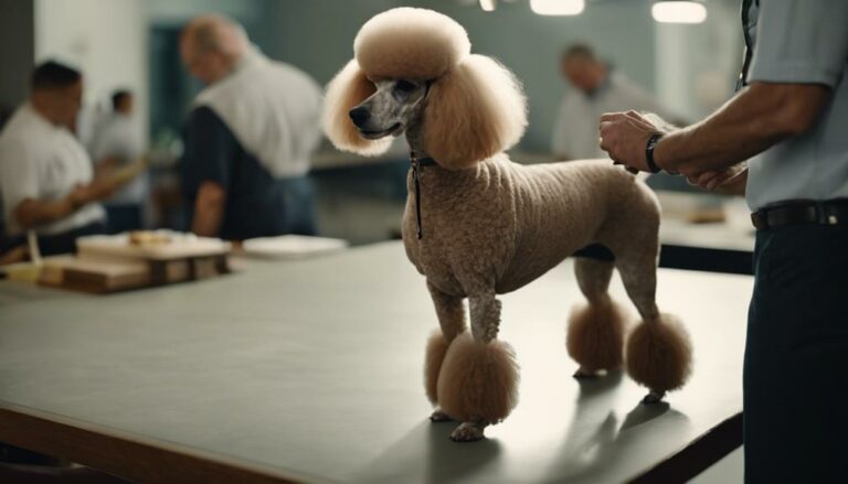 poodle breed show criteria