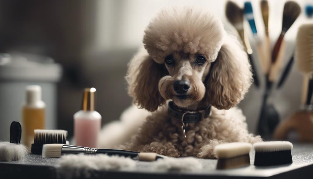 poodle coat grooming advice
