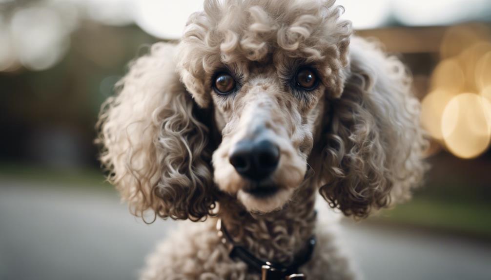 poodle dehydration warning signs
