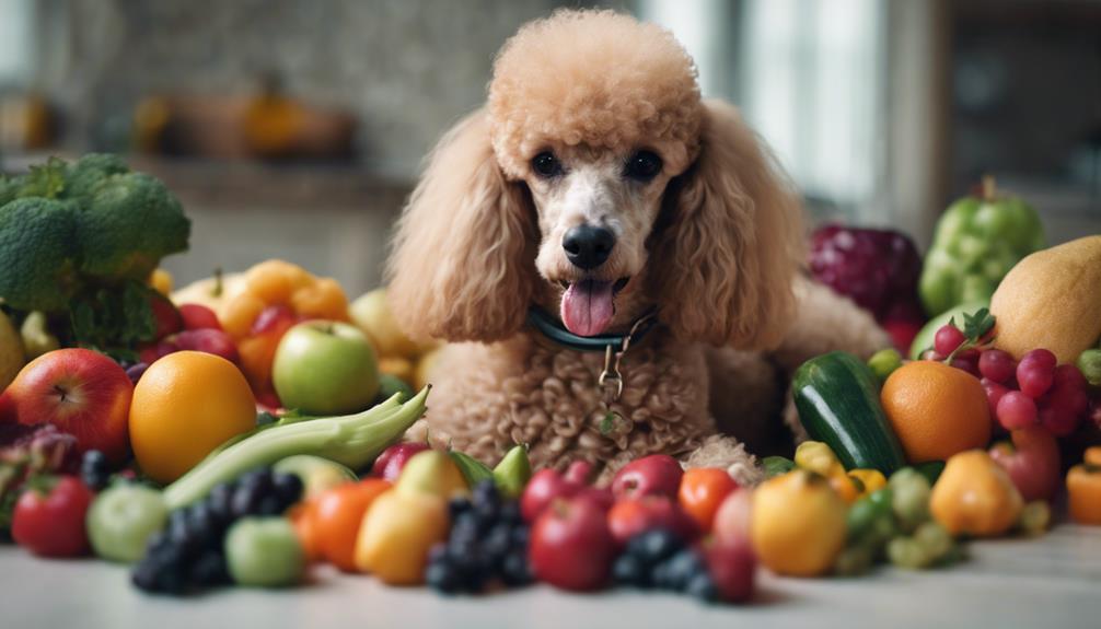 poodle diet modifications necessary
