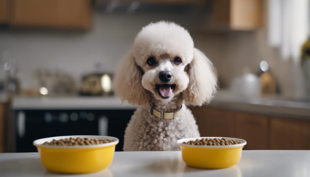 poodle diet selection guide