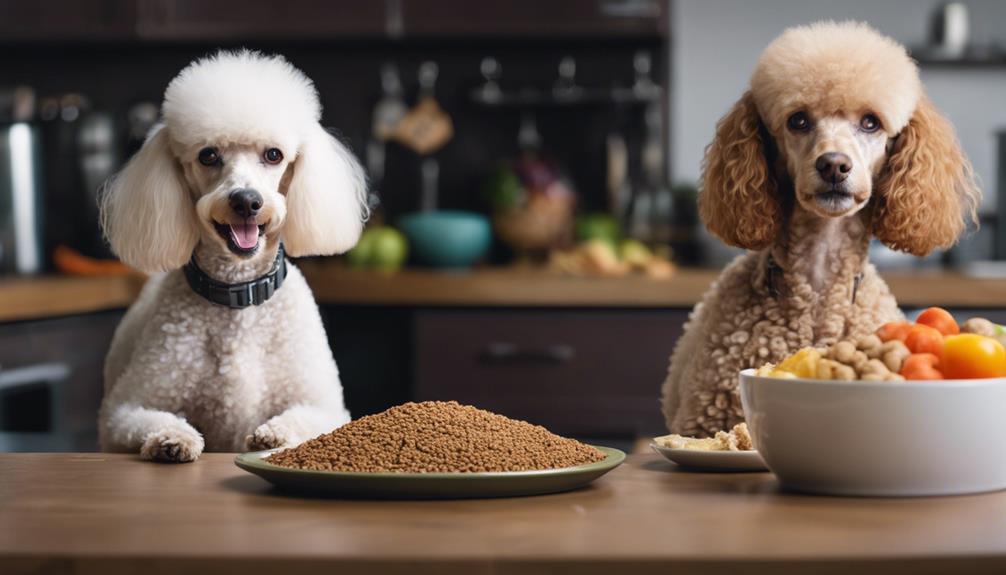 poodle dietary change process