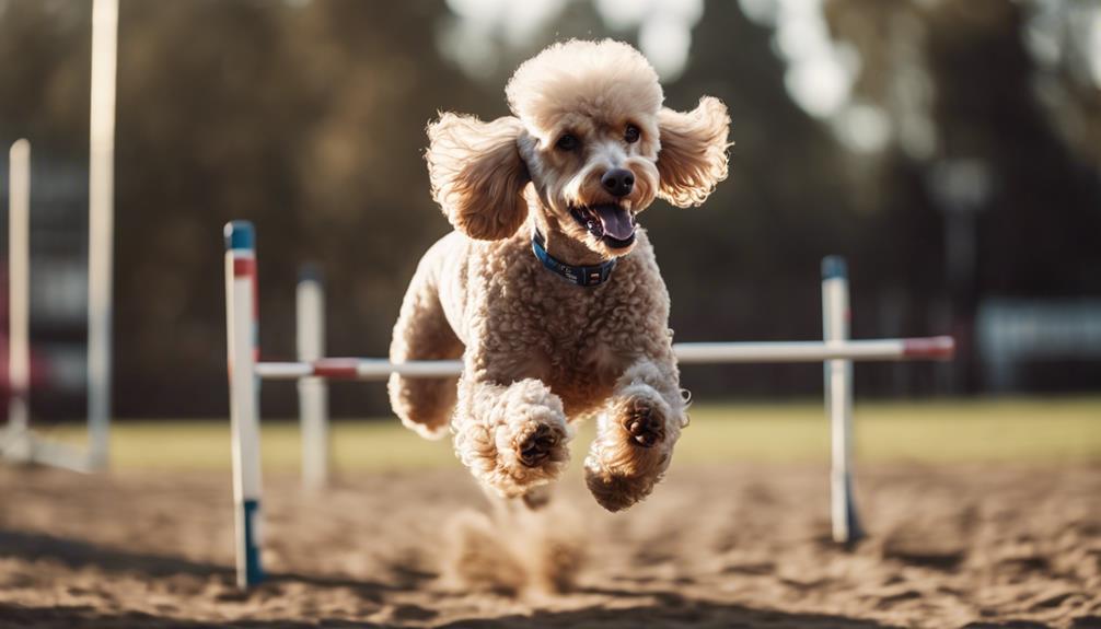 poodle endurance and agility