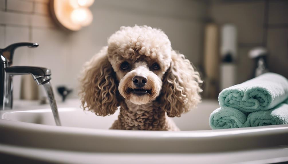 poodle grooming after traveling
