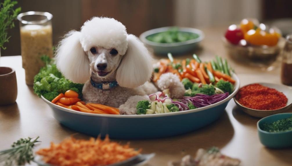 poodle grooming and nutrition