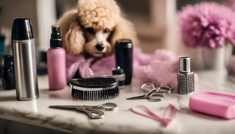 poodle grooming must haves listed
