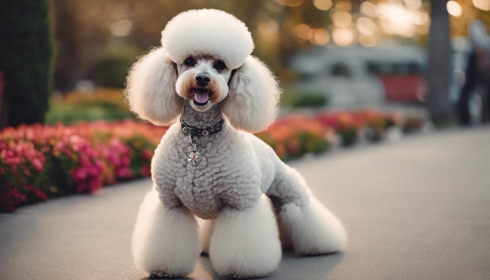 poodle grooming standards outlined