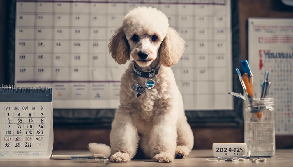 poodle puppy health care