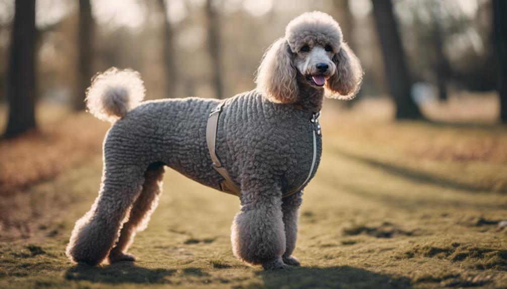 poodle size and coat