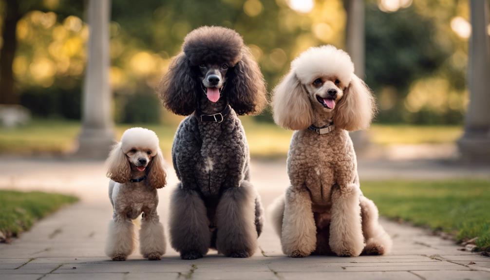 poodle size classification overview