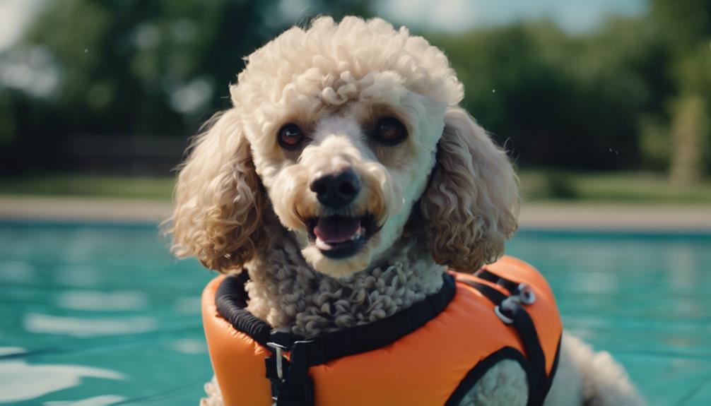 poodle swimming training guide