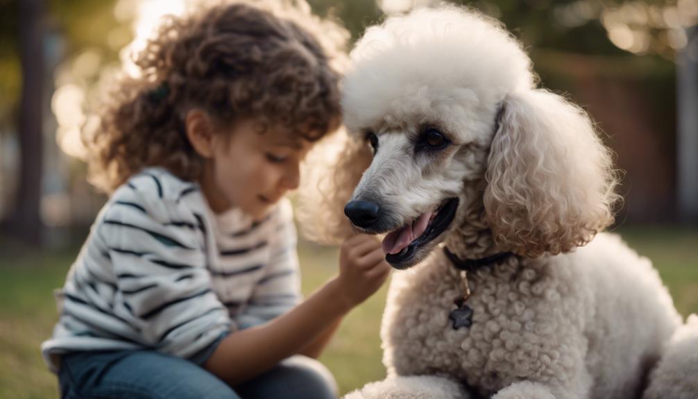 poodle therapy for children