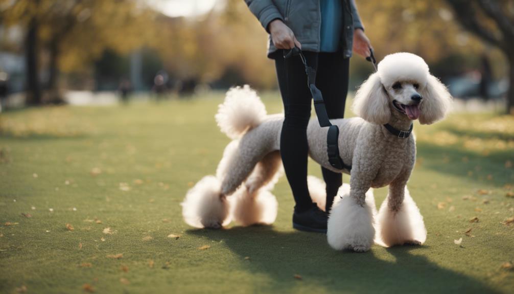 poodle training with clicker
