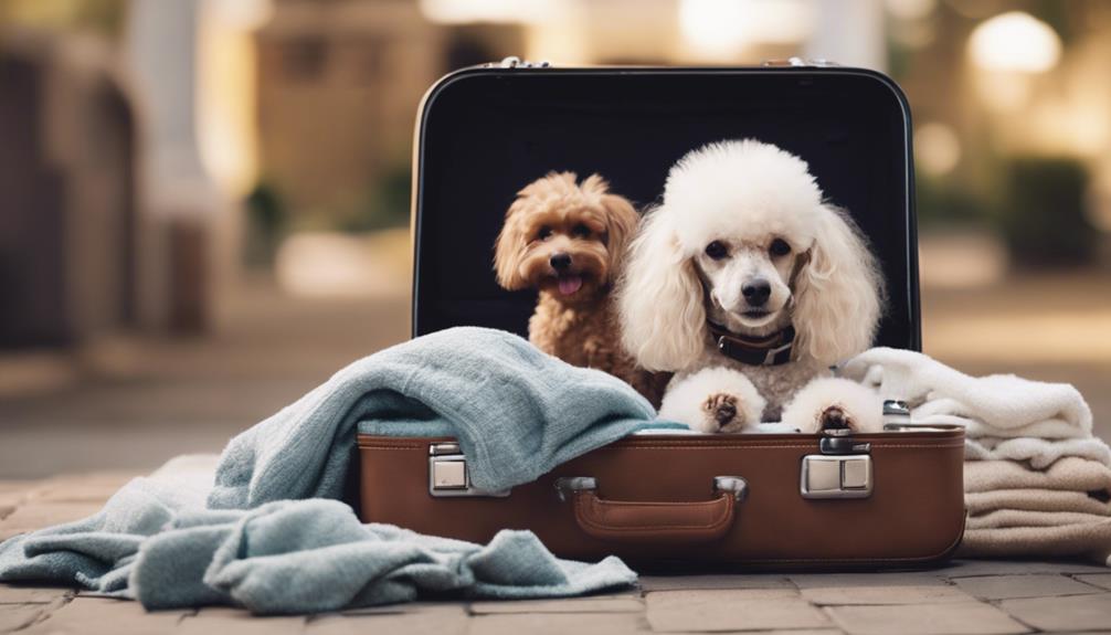 poodle travel essentials list