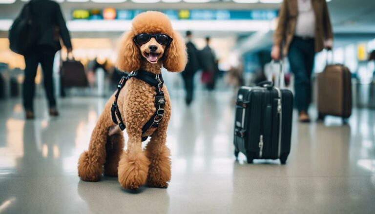 poodle travel etiquette training