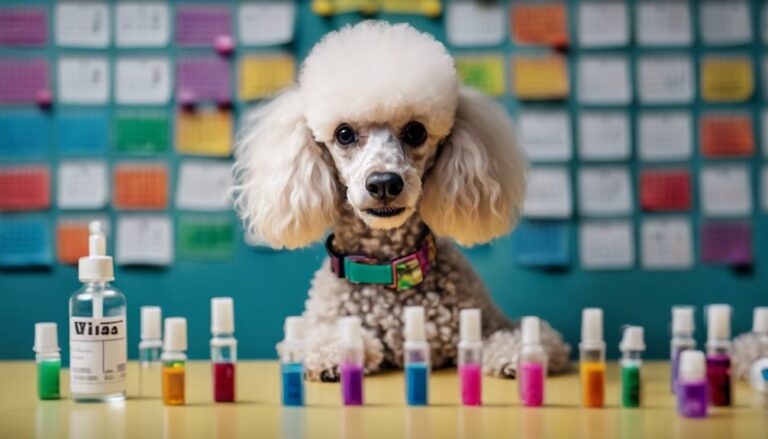 poodle vaccination schedule guide