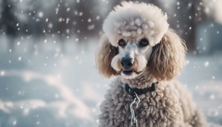 poodle winter grooming tips