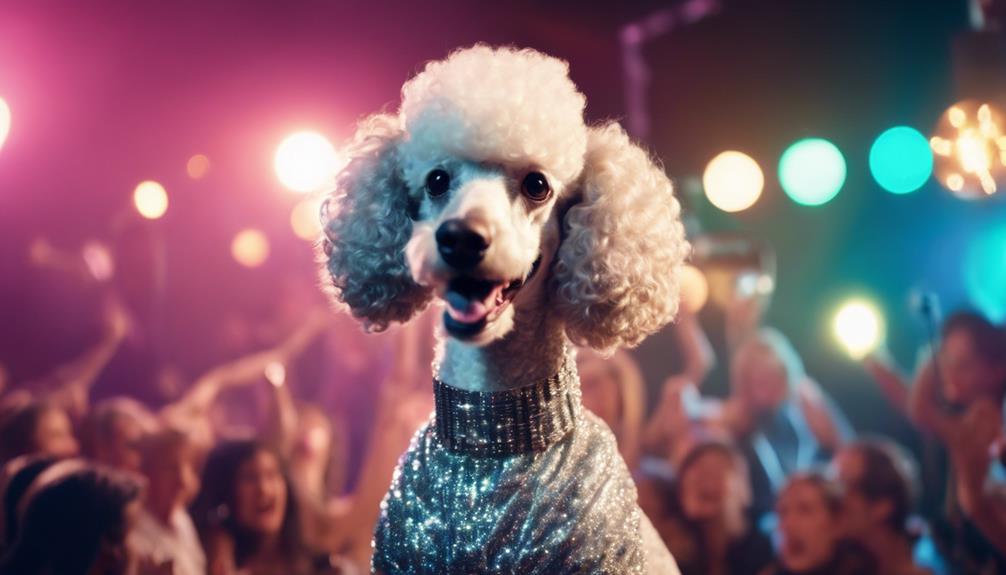 poodles in hollywood spotlight