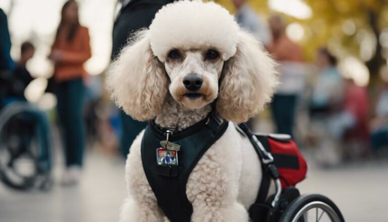 poodles in therapy roles