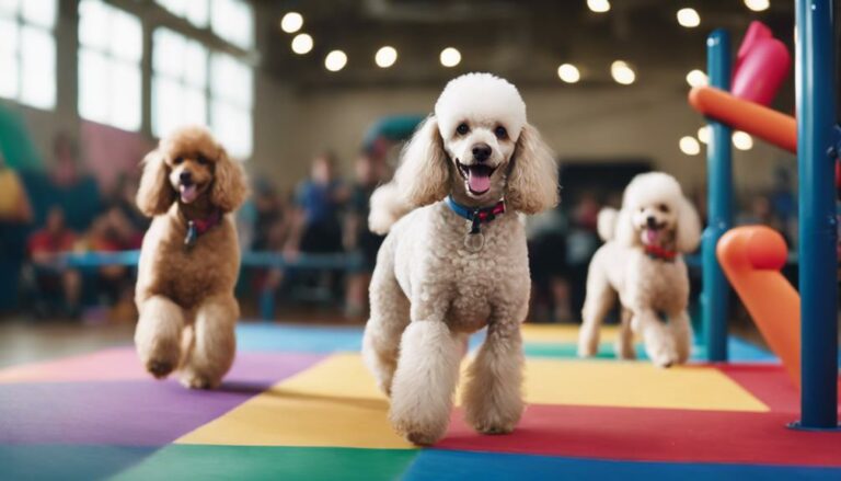 poodles thrive in groups